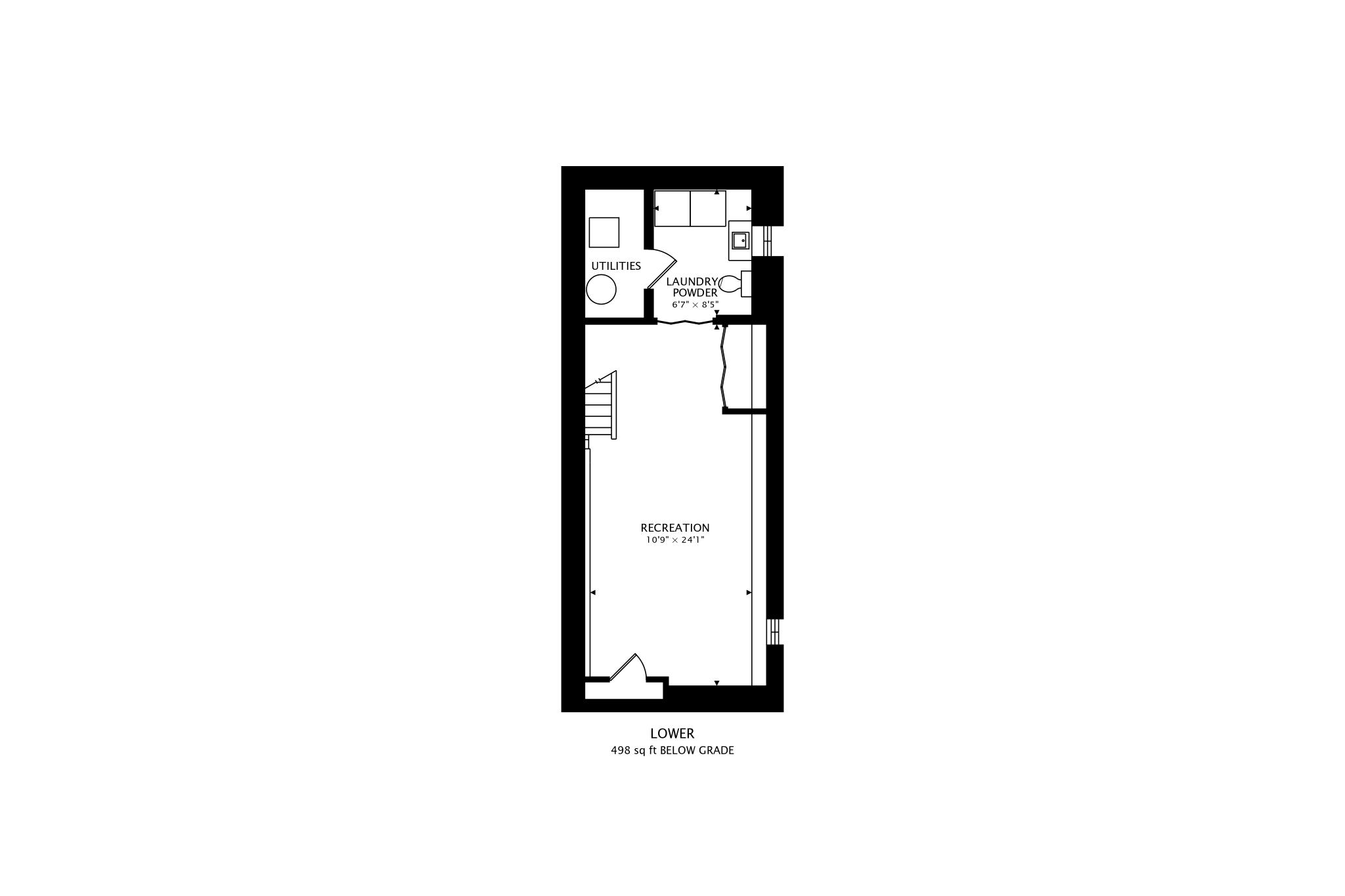 Lower Level — floor plan